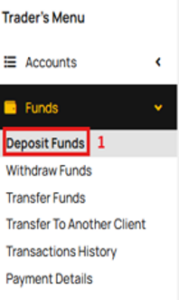 Depositing Funds to your OneRoyal Account