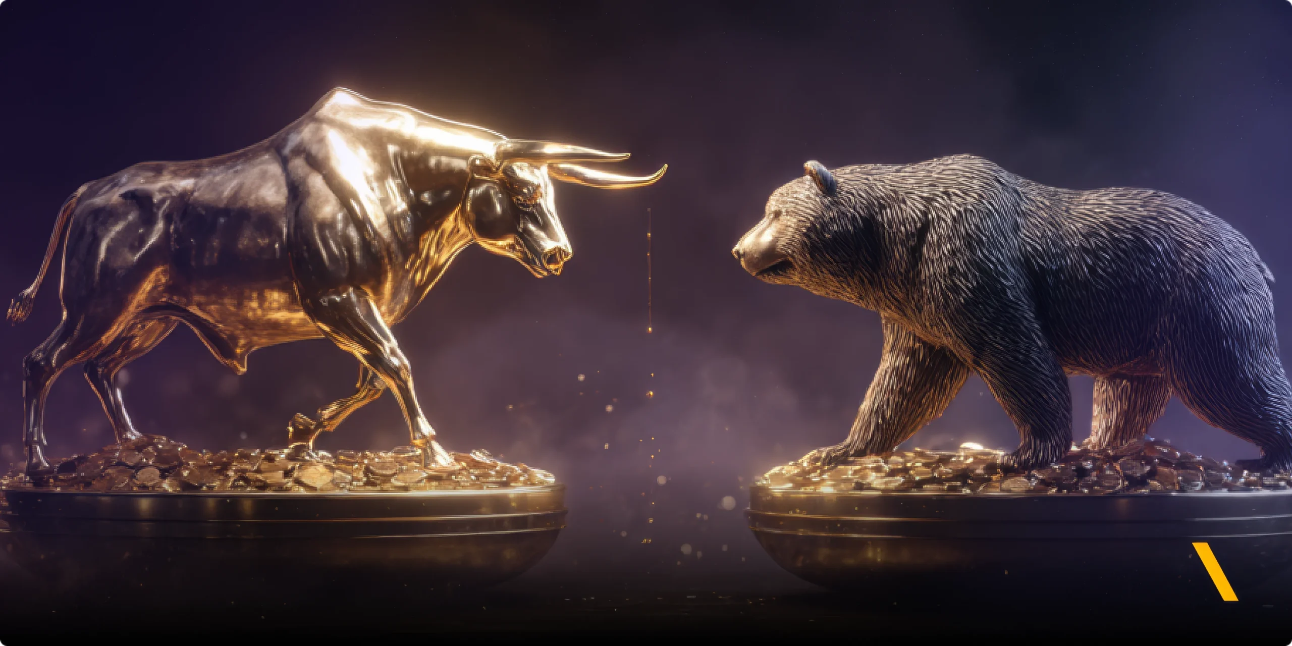 Gold traders can potentially profit from rising or falling markets through long and short positions. Traders that believe gold will rise in price take long positions and are referred to as bullish. Those that believe gold will fall in price take short positions and are referred to as bearish.